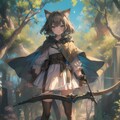 森の猫耳アーチャー 4枚目