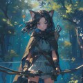 森の猫耳アーチャー 5枚目