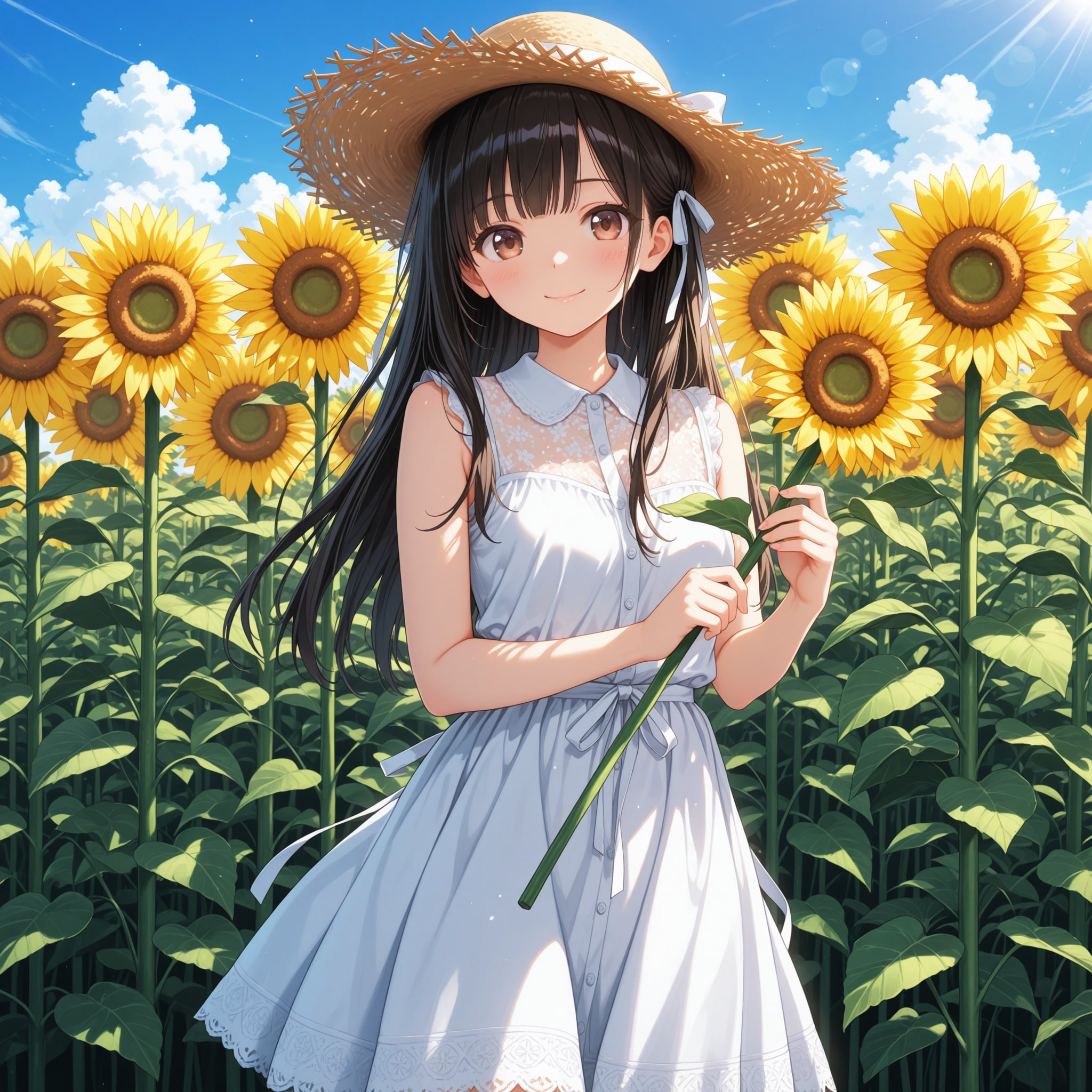 🌻 | の人気AIイラスト・グラビア