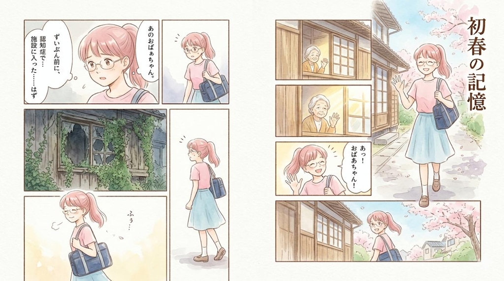 01【蔵出し】２ページマンガ集　★AI併用作品★