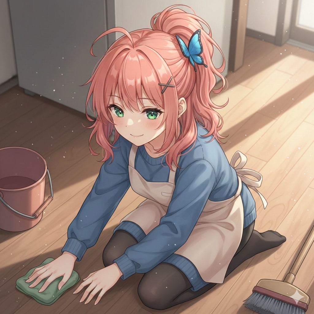 年末の大掃除は大忙し！