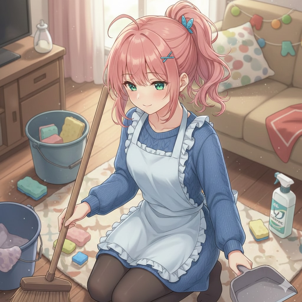 年末の大掃除は大忙し！