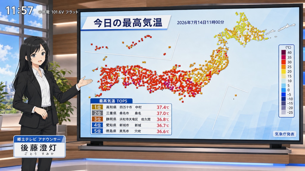 あついよ！