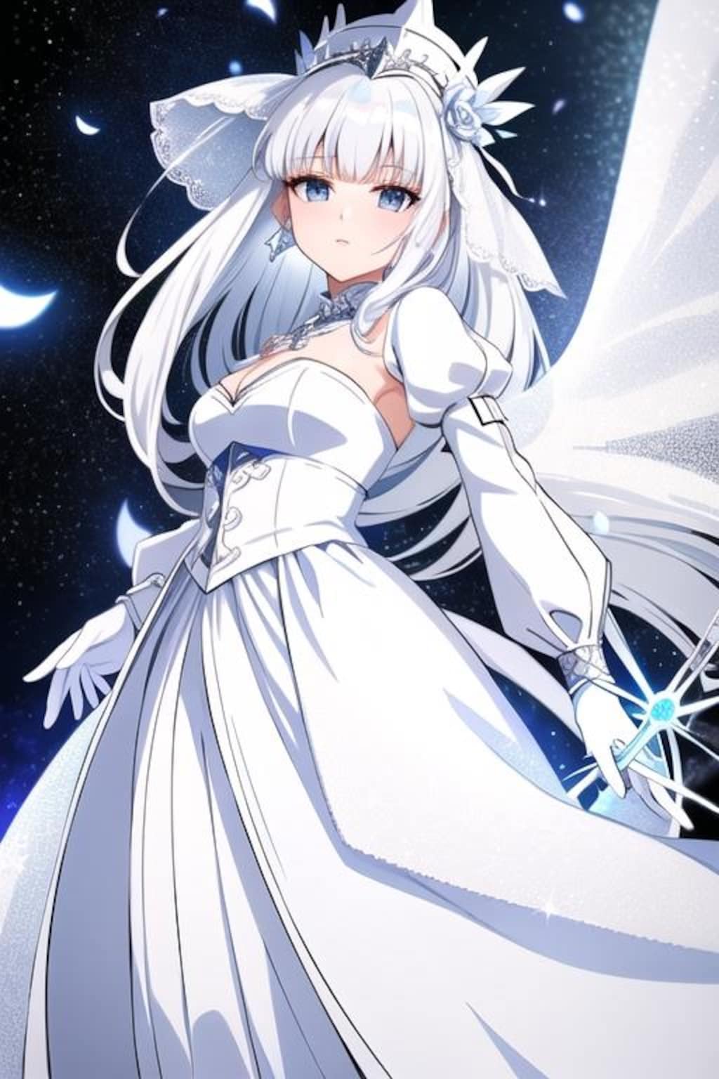 白髪の御嬢様ほか