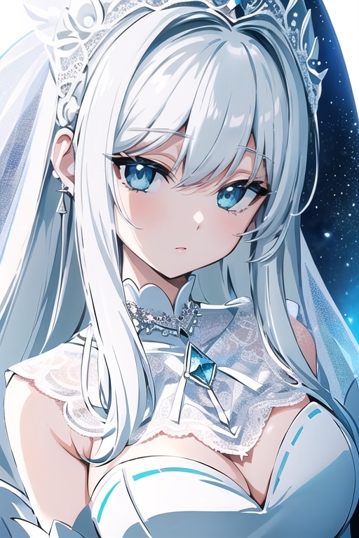 白髪の御嬢様ほか | の人気AIイラスト・グラビア