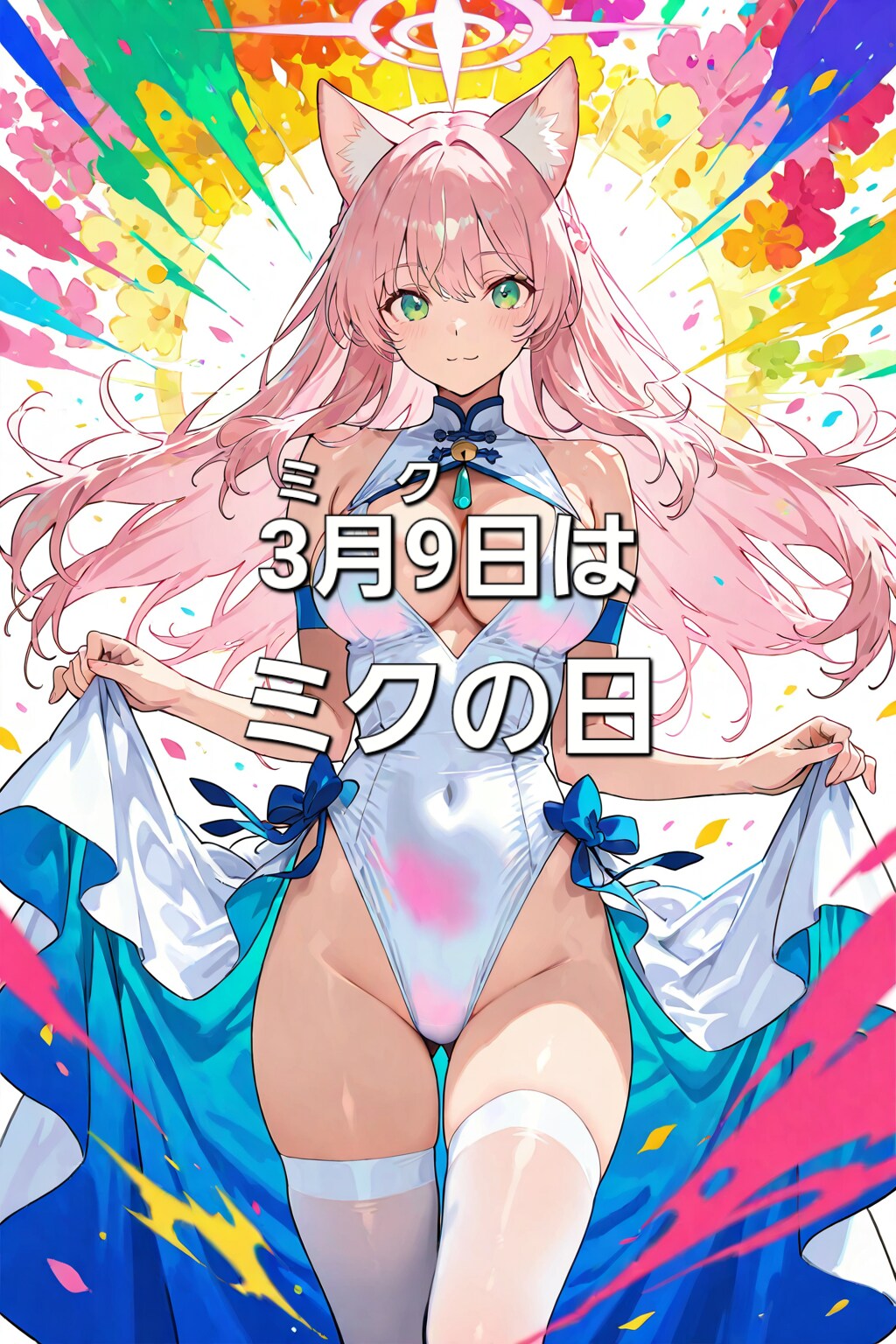 3月9日は「ミクの日」だよ🐱🎶