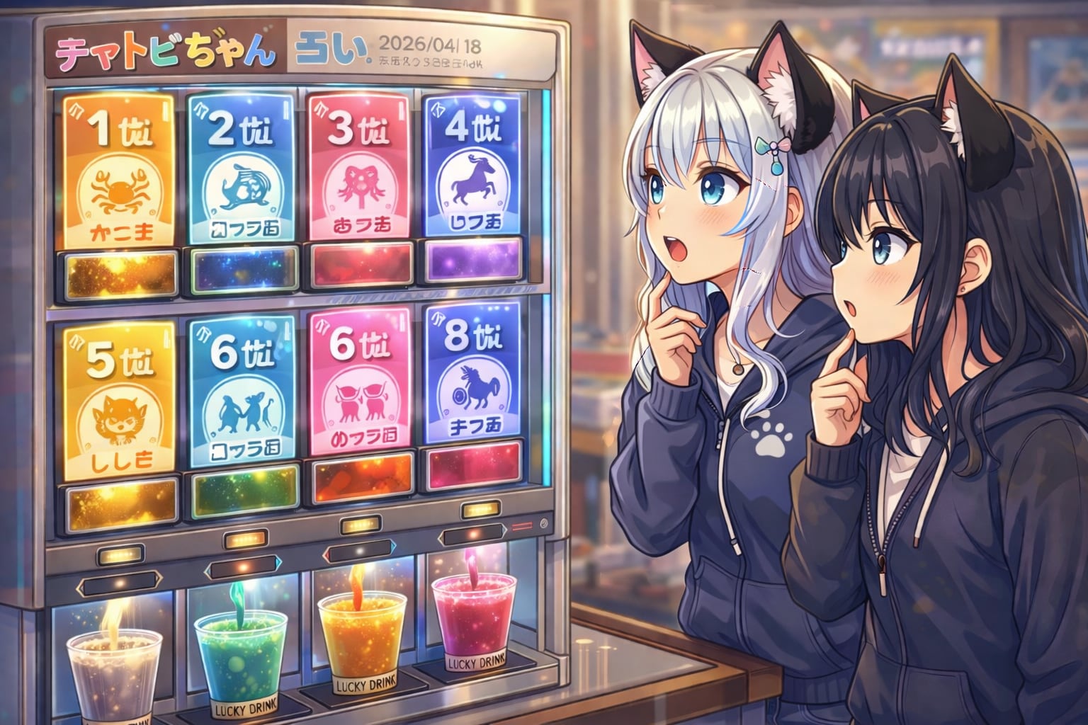 チャトピちゃん占い(04/18) | の人気AIイラスト・グラビア