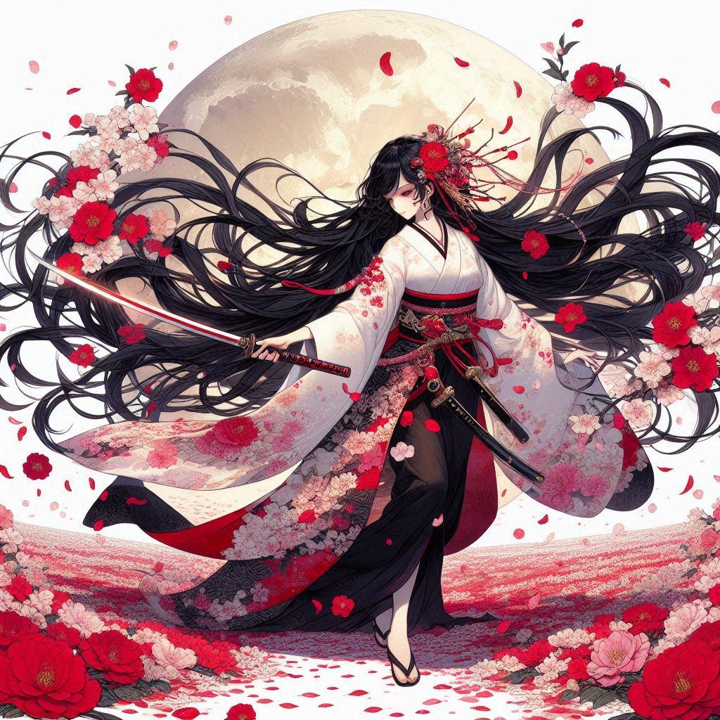 月とツバキさん | の人気AIイラスト・グラビア