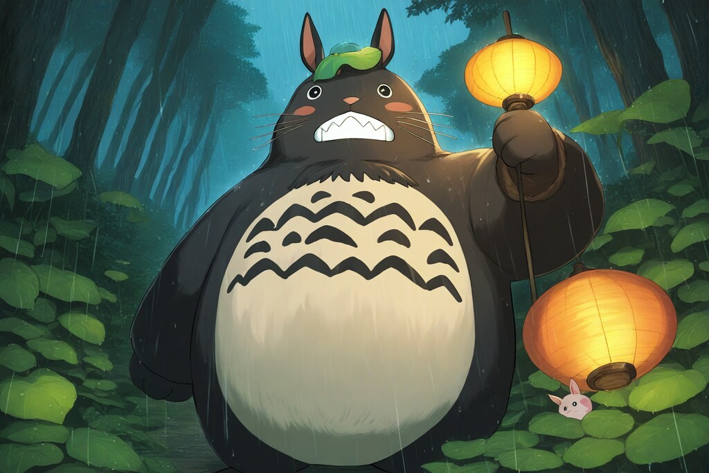 Ring dija Totoro punika。