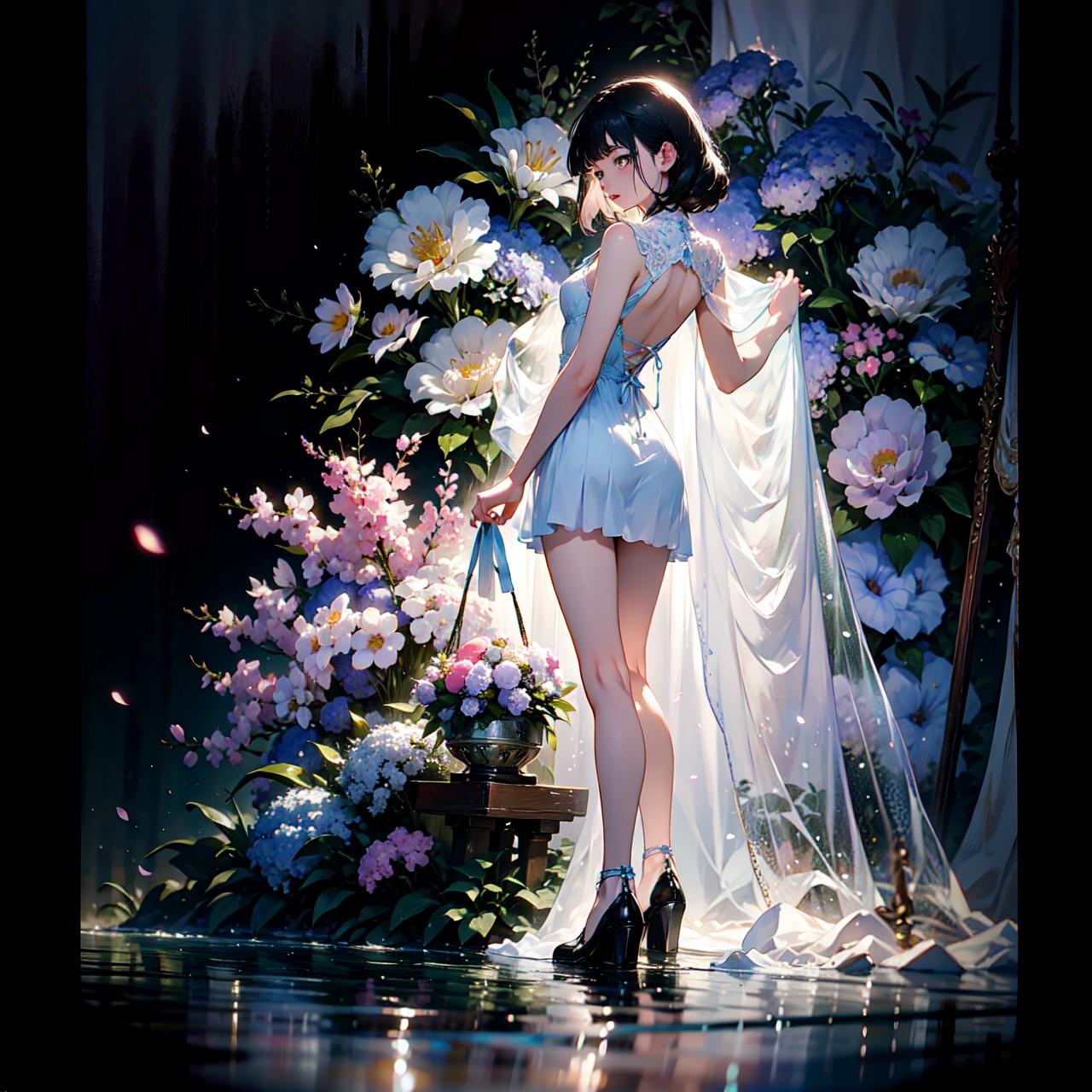 Freesia Flower Girl