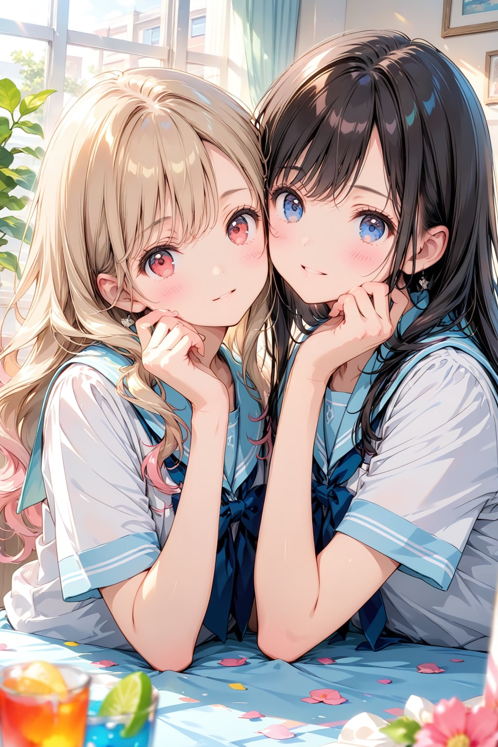ちちぷいちゃん と ししょちゃん(TOPAZ顔)