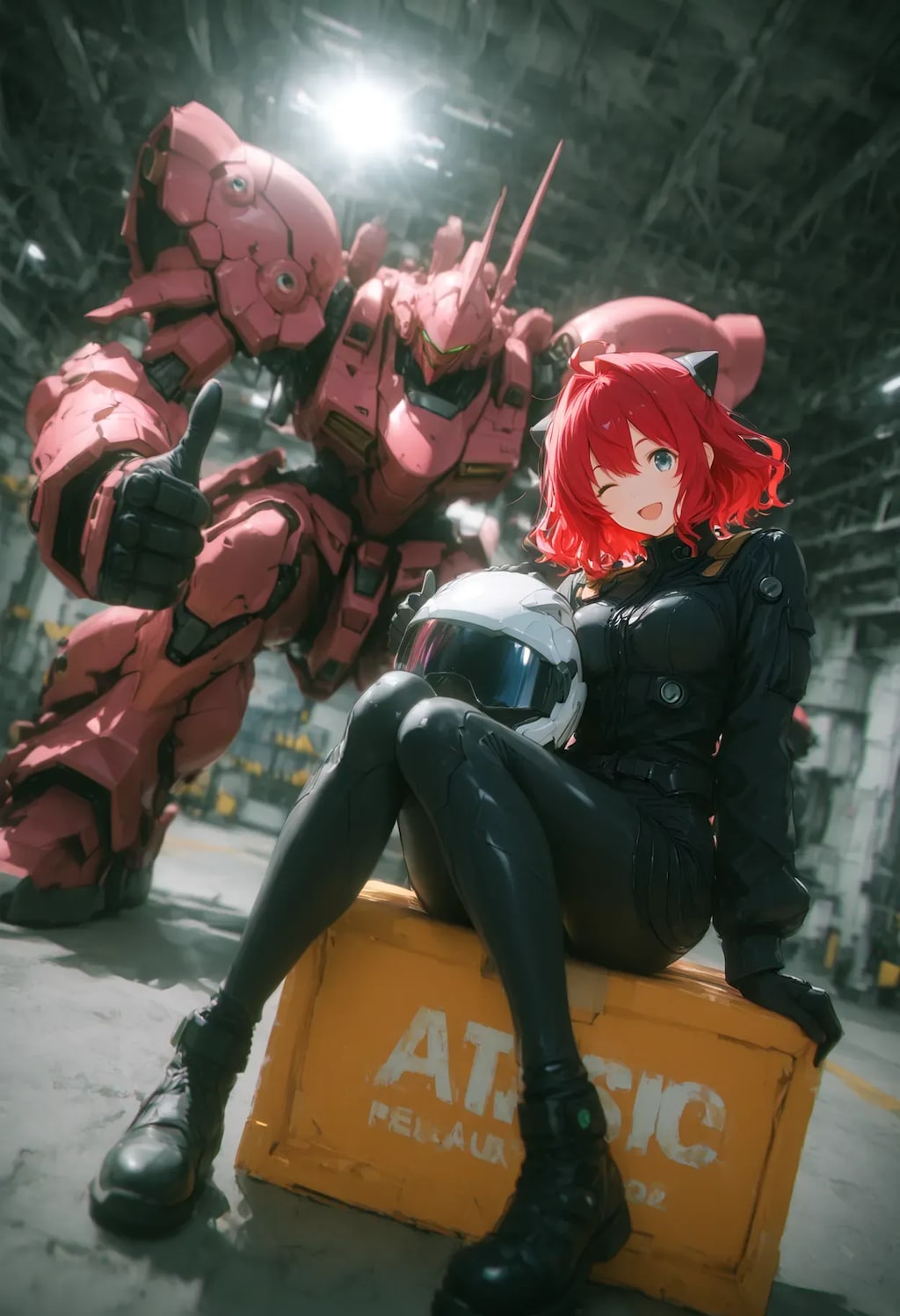 「私の愛機を紹介するねっ！👍️」