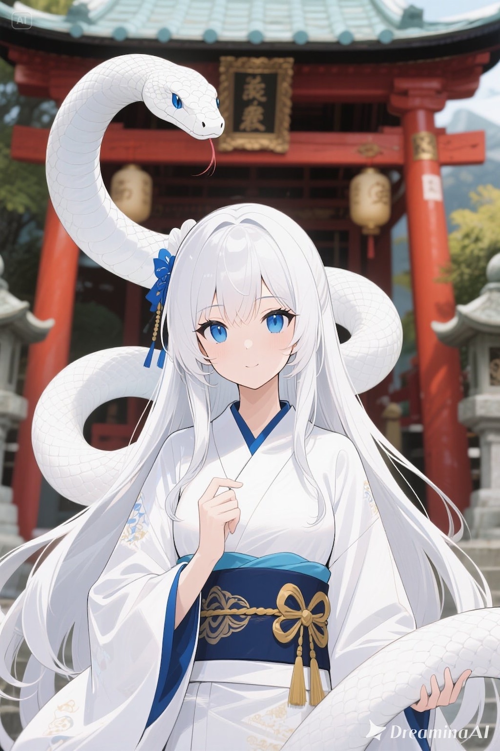 白蛇神社の御神体78