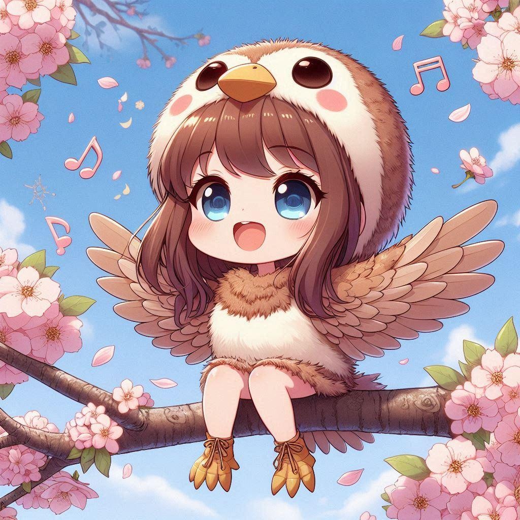 ほぉ～～ほけきょっ♥️