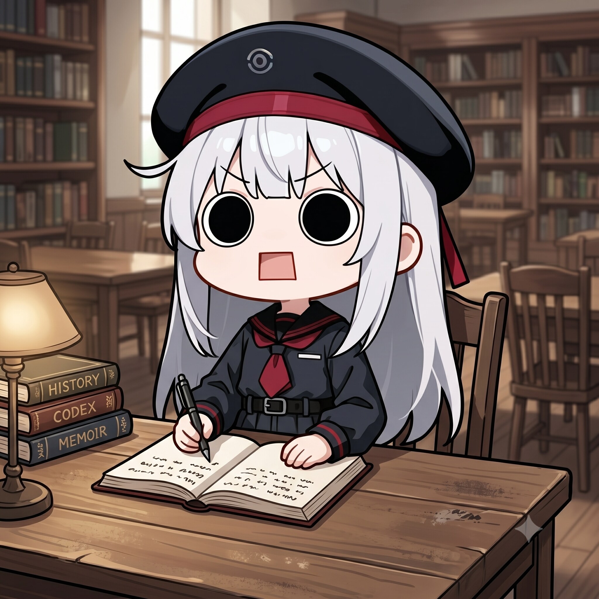日記を書くえらいこっちゃ嬢