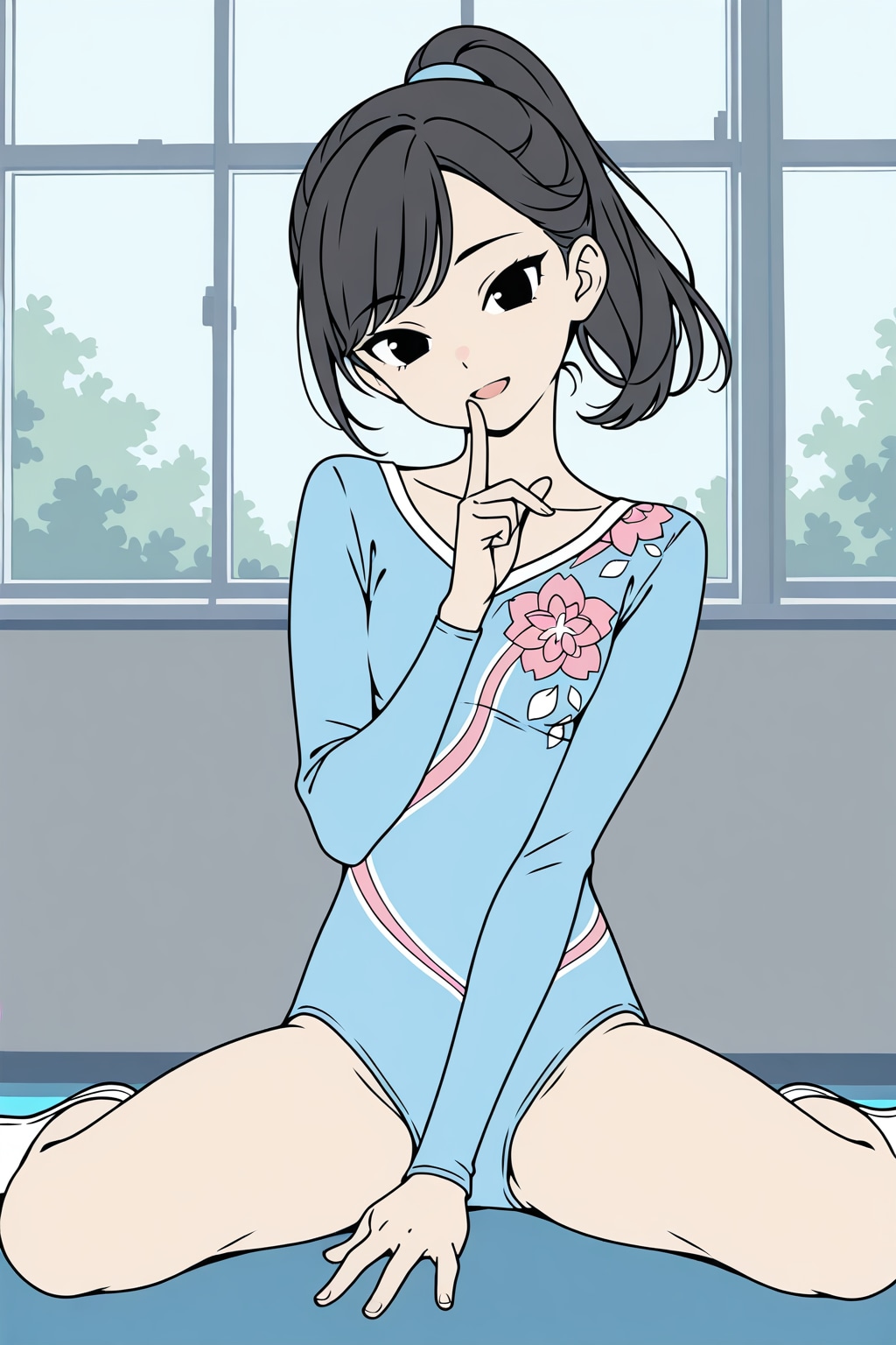 新体操部の沙希ちゃん✨１１７