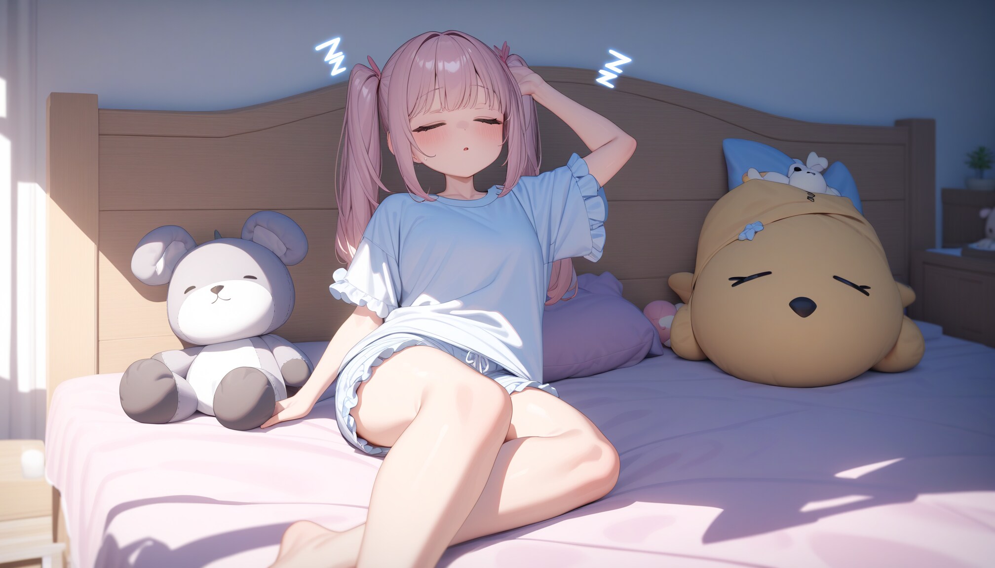 眠たいガール