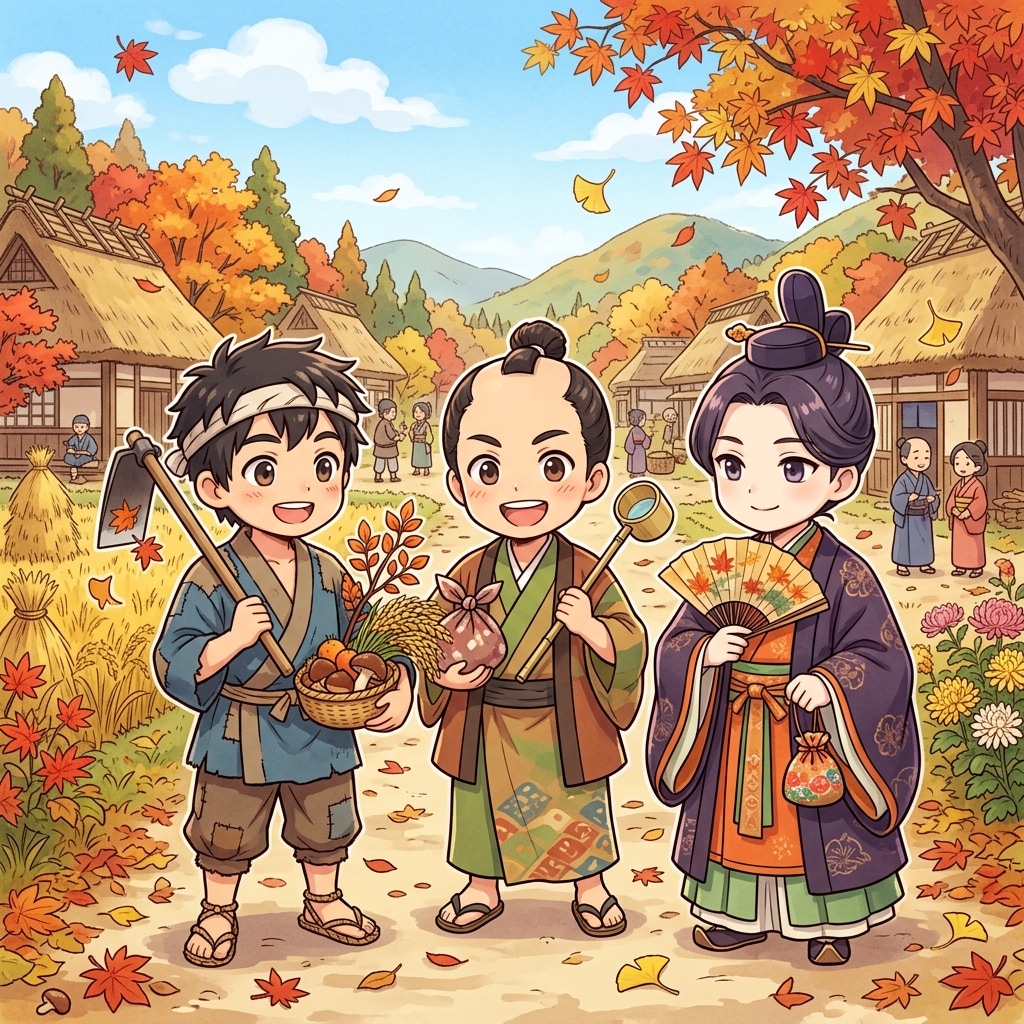 9/29 飛鳥時代の男の子×秋