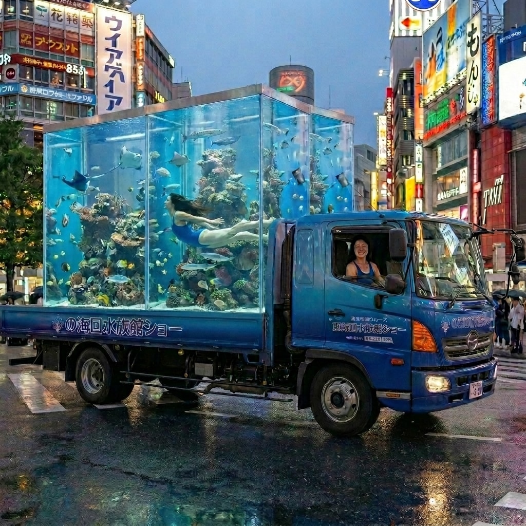 アドトラック?? 水槽版