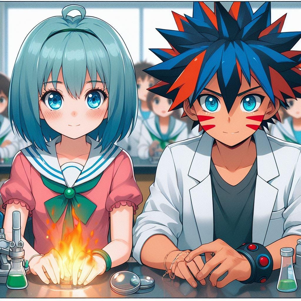 【健全NL】化学室で燃える炎【ショーキ×きよか】