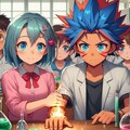 【健全NL】化学室で燃える炎【ショーキ×きよか】 4枚目