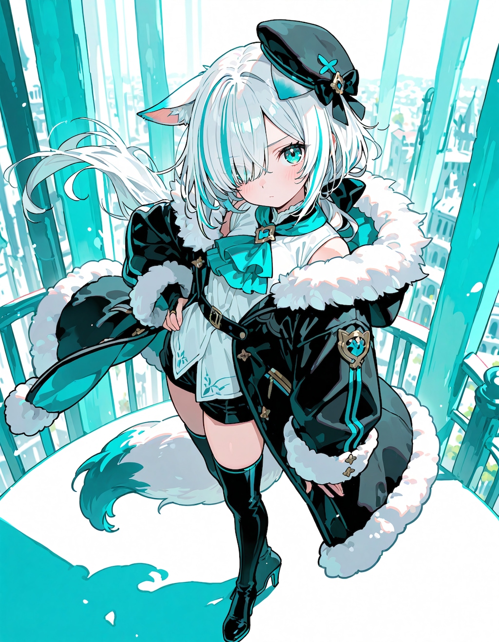 【借】綾宮さんのヴァルペ・ノクス (Vulpe Nox)さん