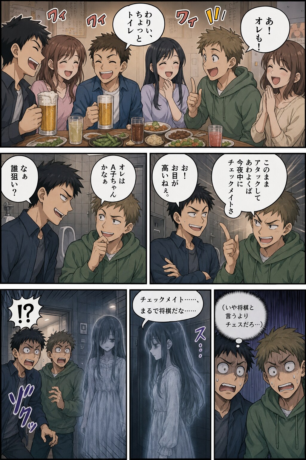 なんか幽霊にツッコミを入れたくなる気分だ