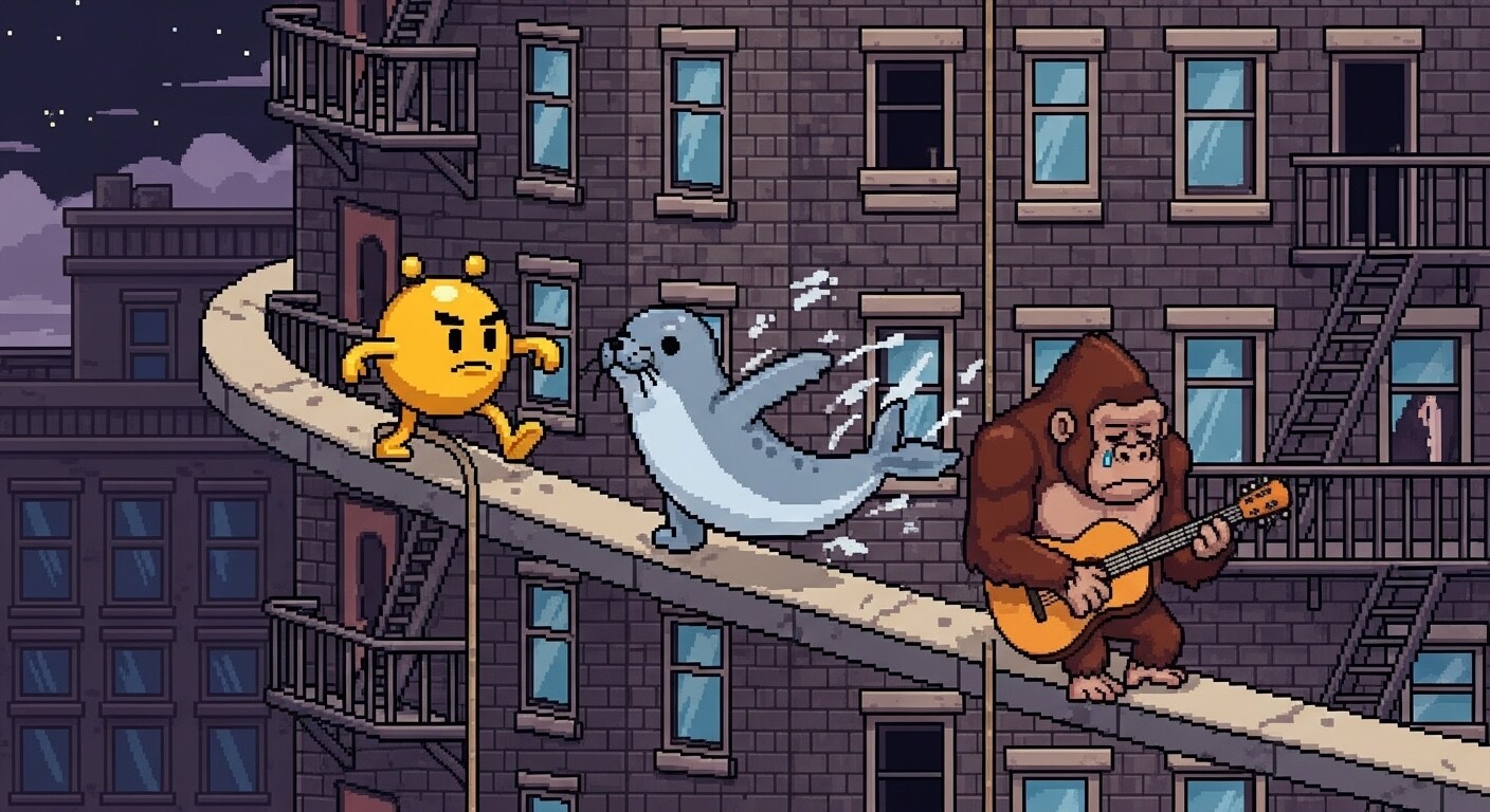 点P君のくねくねタワマンからの大脱走 | の人気AIイラスト・グラビア