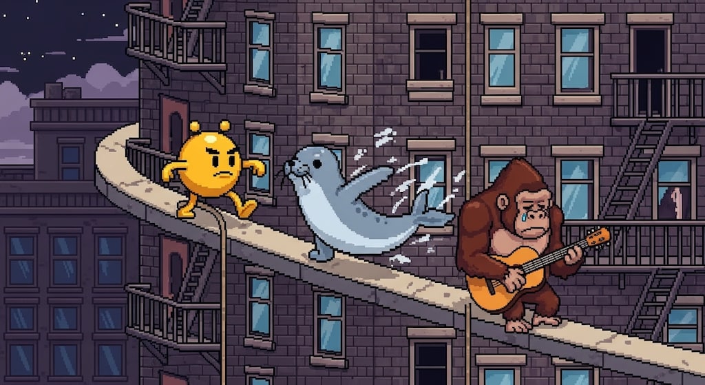 点P君のくねくねタワマンからの大脱走