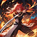 火属性女戦士 3枚目