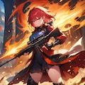 火属性女戦士 7枚目