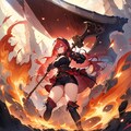 火属性女戦士 9枚目