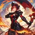 火属性女戦士 4枚目