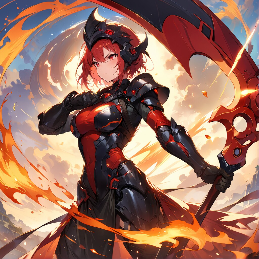 火属性女戦士