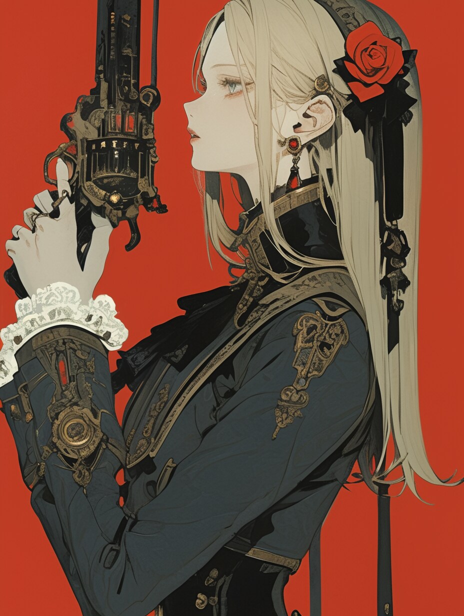 銃を持つ女 | の人気AIイラスト・グラビア