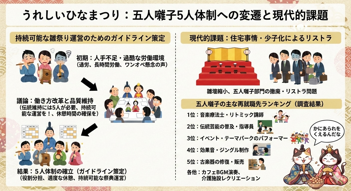 五人囃子の増えた意向（誤認）🎎 | の人気AIイラスト・グラビア