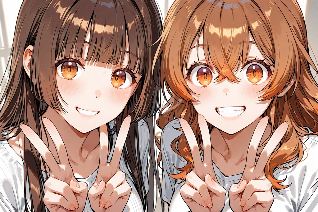 メグ姉ちゃんとナナさんは可愛いな