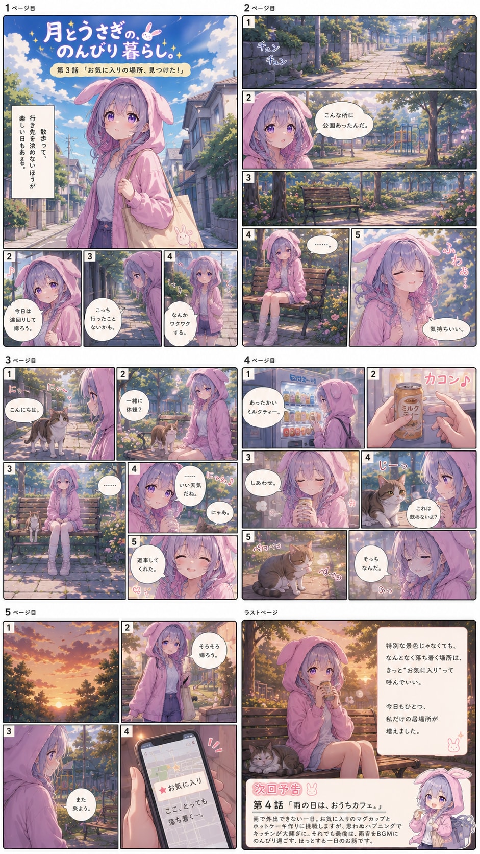 第3話　月とうさぎののんびり暮らし