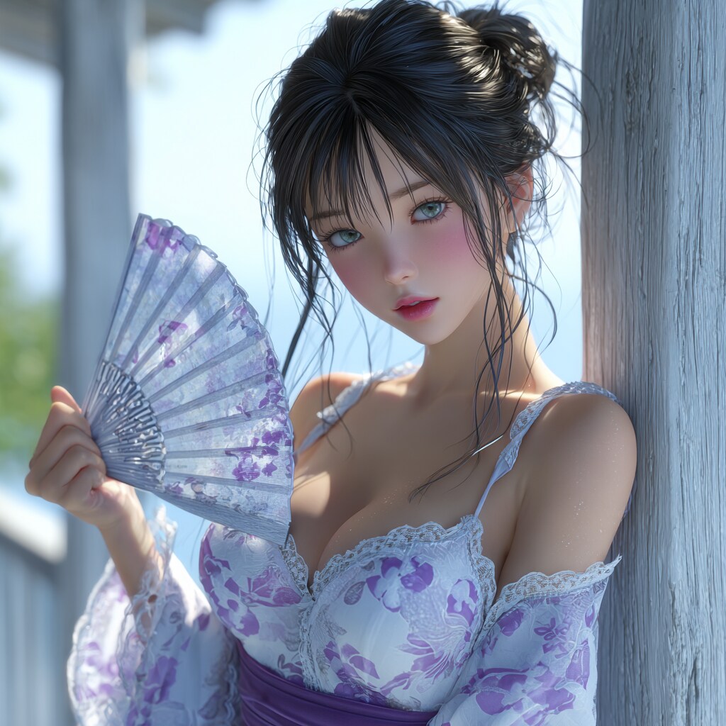 夕涼み　其の三