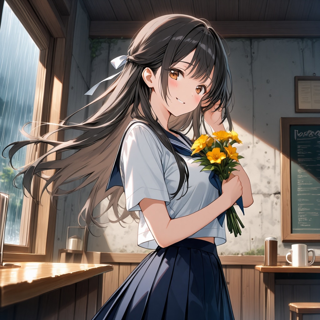 雨の日 | の人気AIイラスト・グラビア