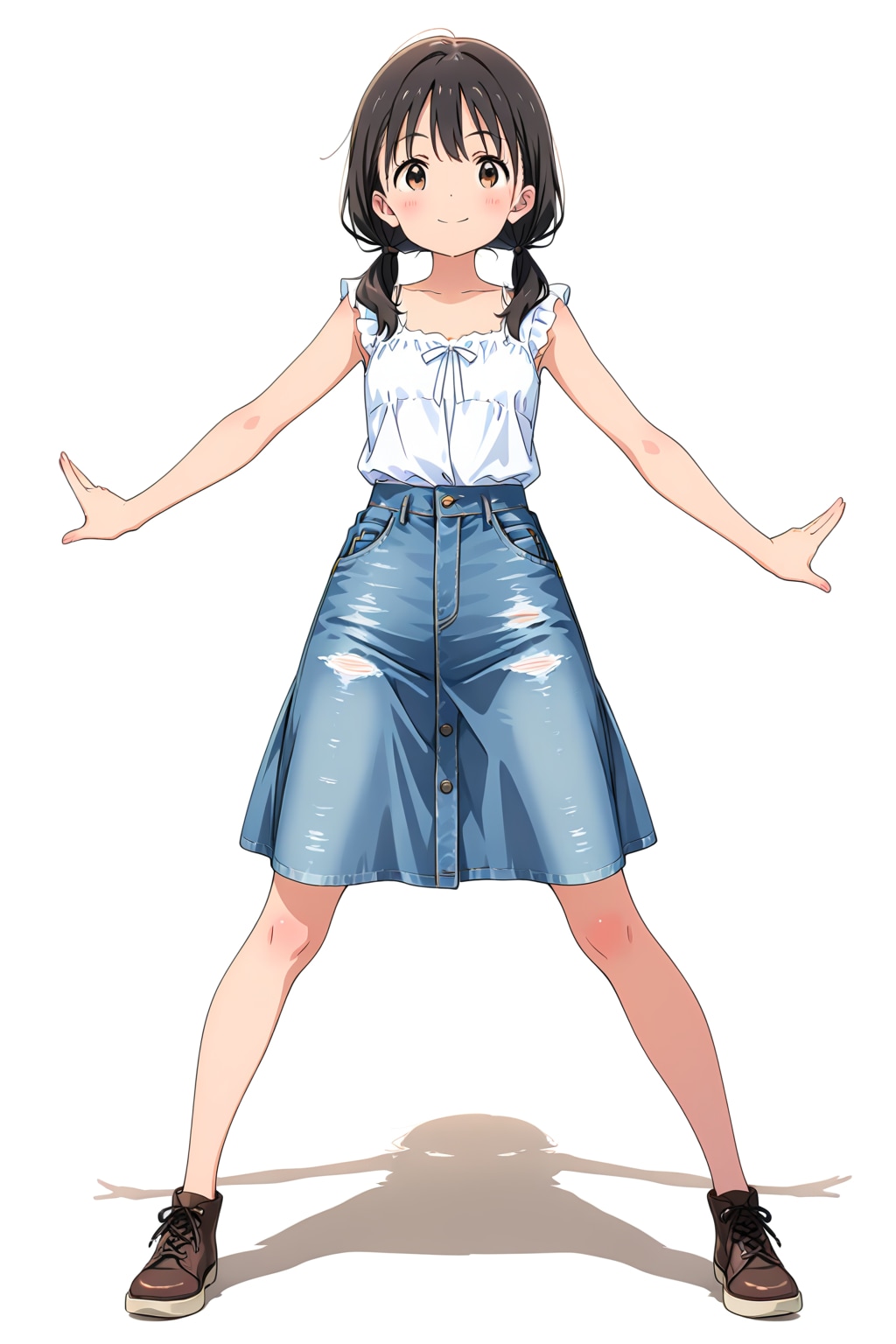 こたつさん所のかえでちゃんと。