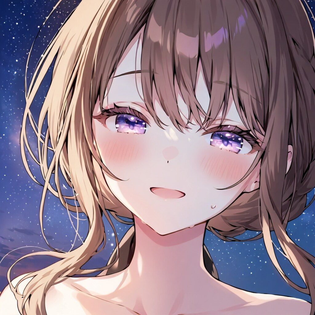 星空に