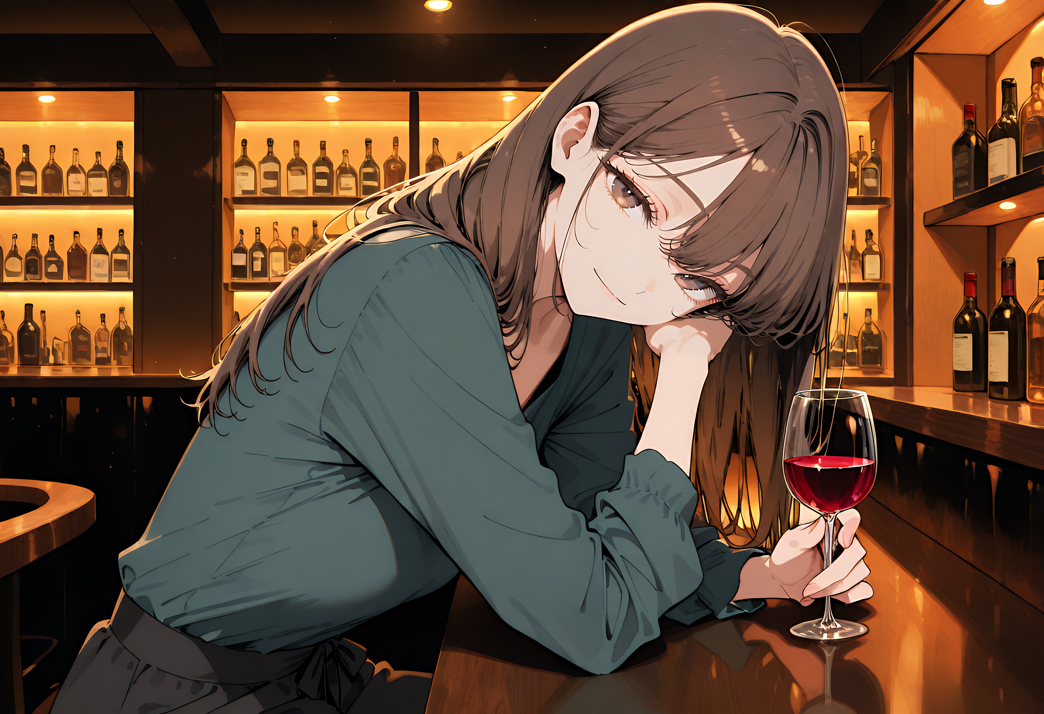 たまには付き合うわ