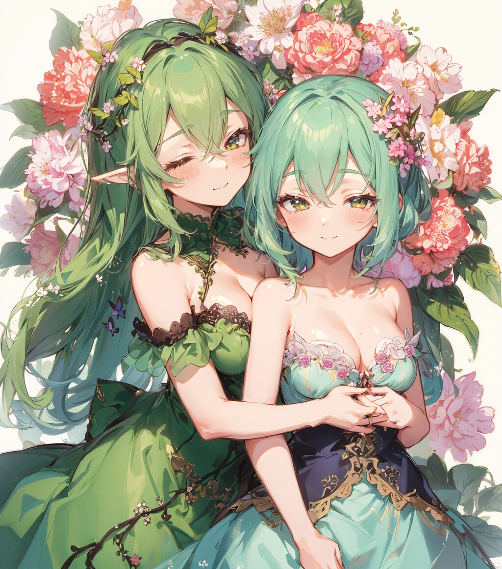 仲良しドライアド
