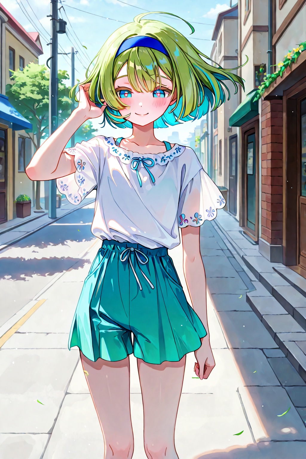 道に吹く風