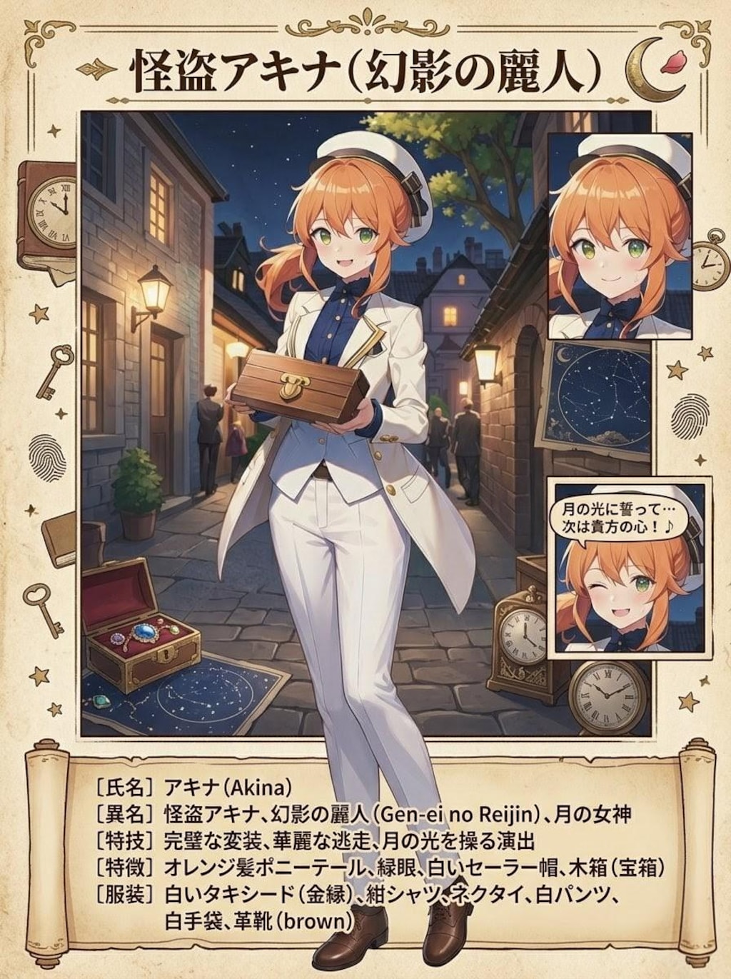 迷探偵カエデと怪盗アキナ〜紹介
