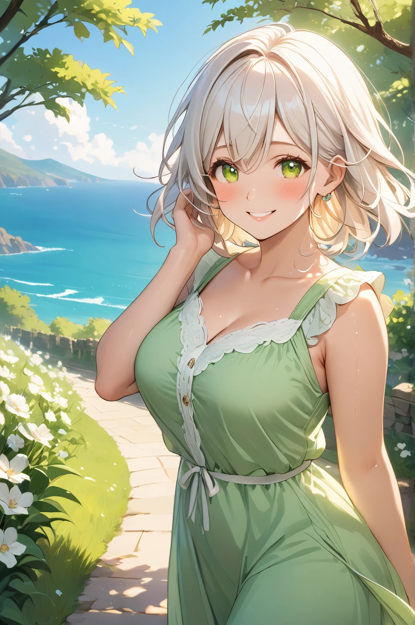海、見えてきたよ♪