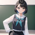 橘サキ（夏服の姿） 3枚目