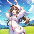 着ぐるみの女の子 2枚目
