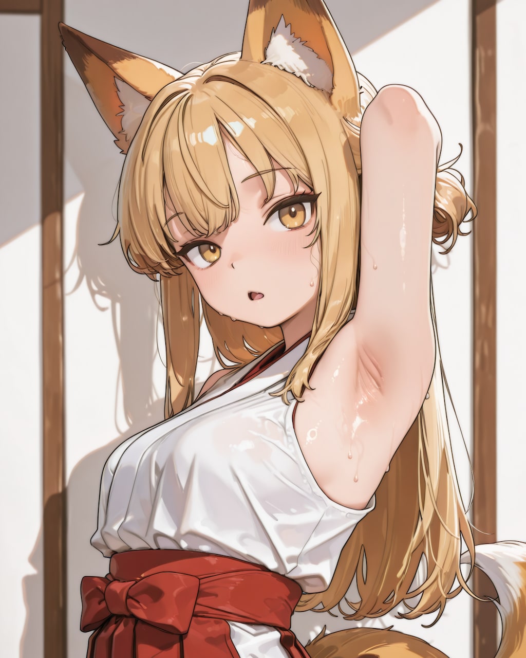 汗だくわき